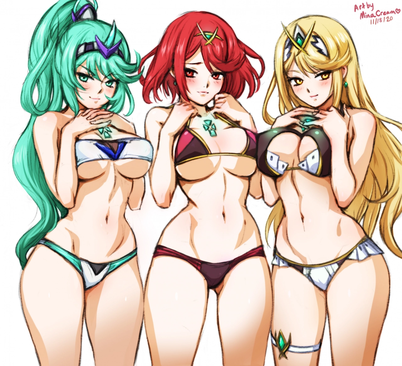 745-pneuma-x-pyra-x-mythra-xenoblade-chronicles-2-by-mina-cream