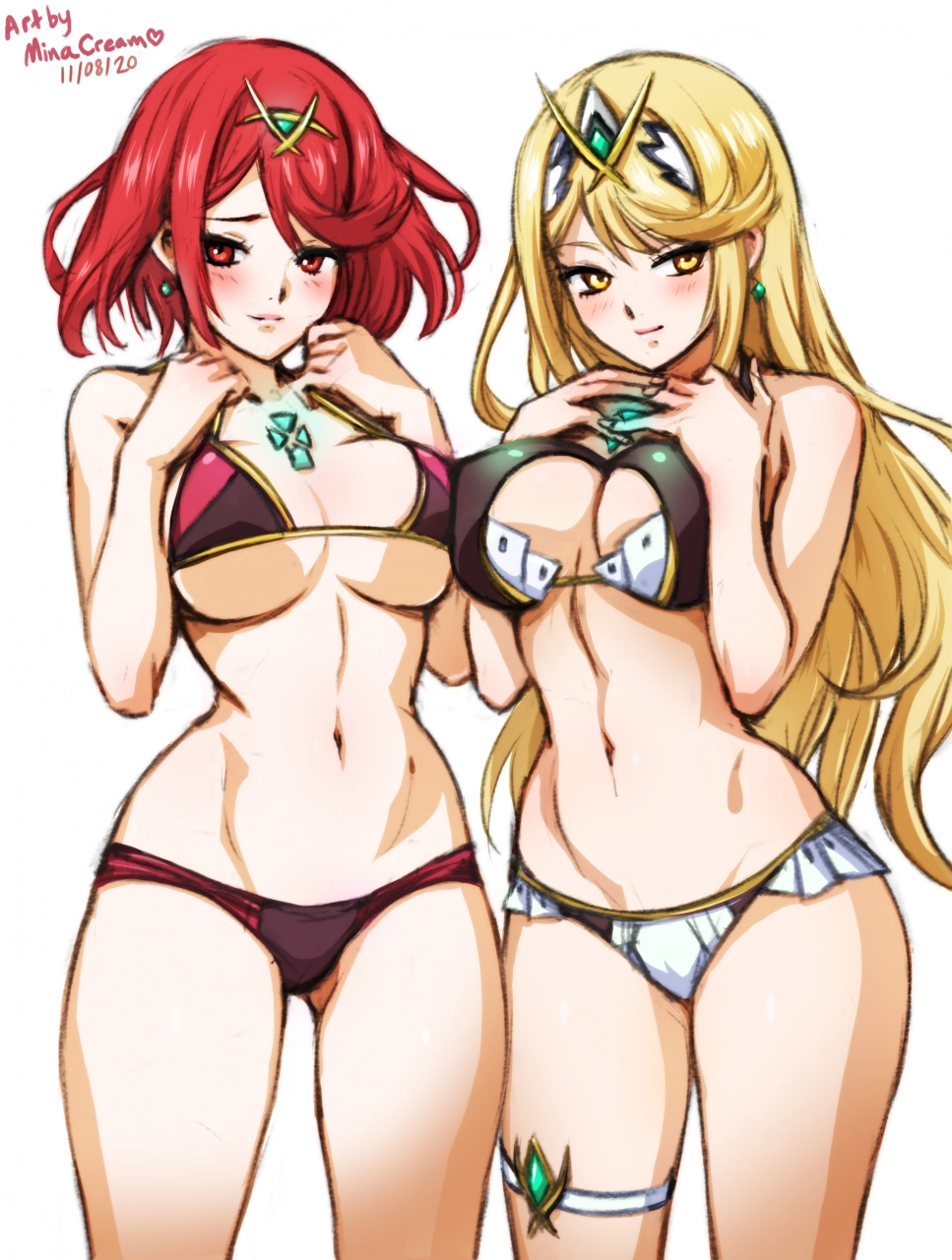 745-pneuma-x-pyra-x-mythra-xenoblade-chronicles-2-by-mina-cream