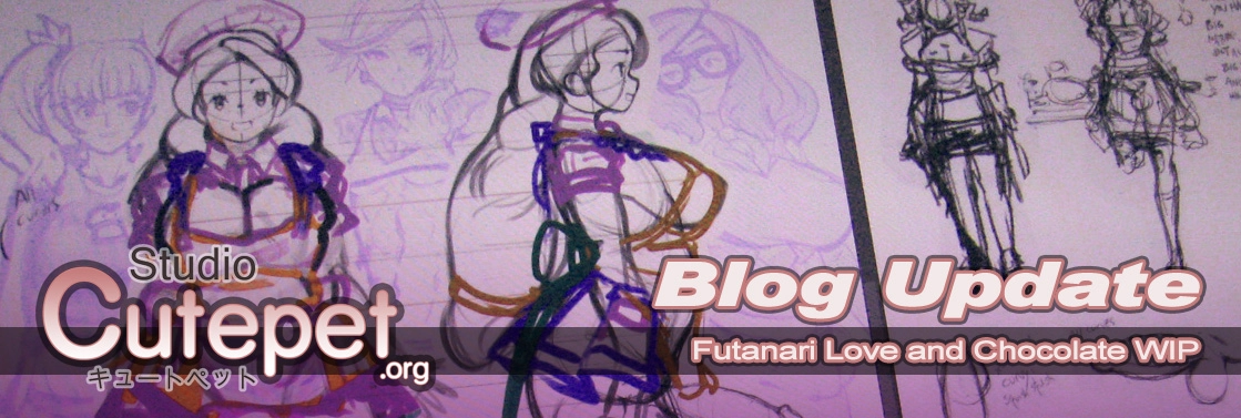 Blog: Futanari Love and Chocolate WIP