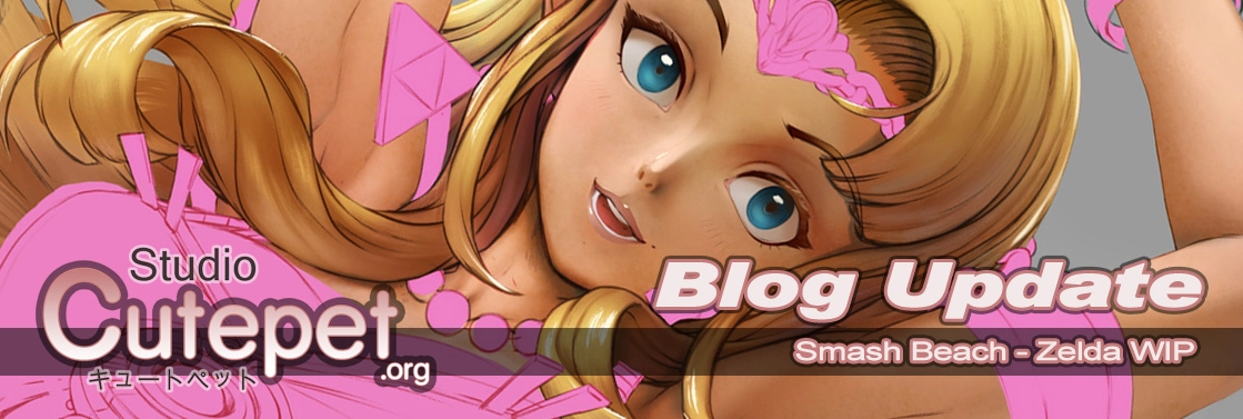 Blog: Smash Beach Zelda WIP