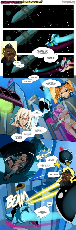 Intergalactic Championship!! Chapter 4 - By TMChu