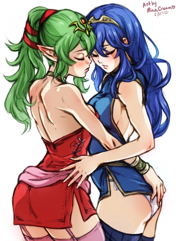 #748 Lucina x Tiki (FE Awakening) - by Mina Cream