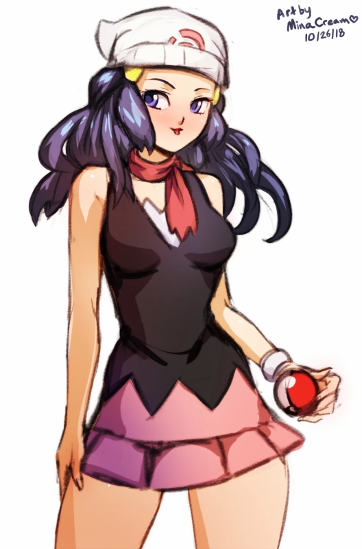 #438 Dawn (Pokemon) - by Mina Cream